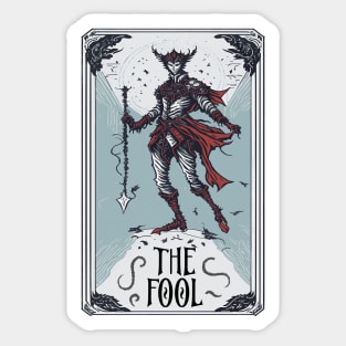 The Fool Tarot Card Sticker